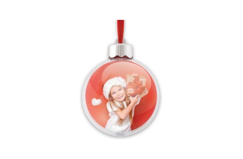 Christmas Bauble Clear